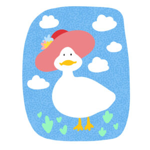 Duck in a Sun Hat