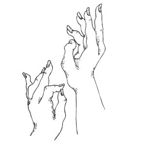 Reaching Hands