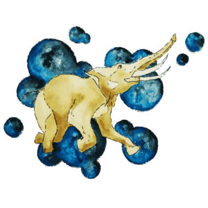 Elelphant Swim